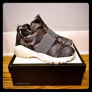 J Slides Manic Camo Grey 8.5